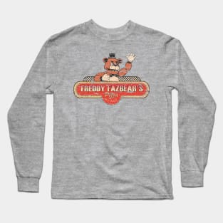 Freddy Fazbear's Vintage Artwork Long Sleeve T-Shirt